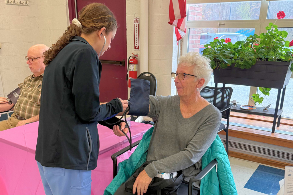 MA Students at Health Fair