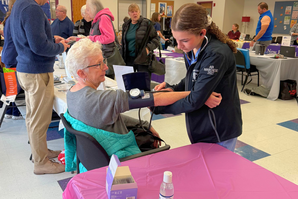MA Students at Health Fair