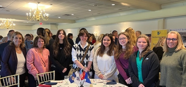 Interact Club at Veterans Breakfast