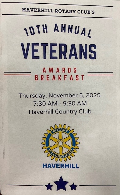 Interact Club at Veterans Breakfast