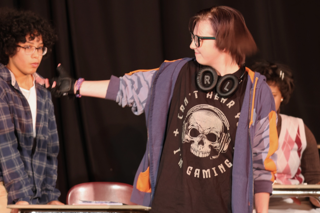 Scene from Um, I Think the Psych Teacher is Dead