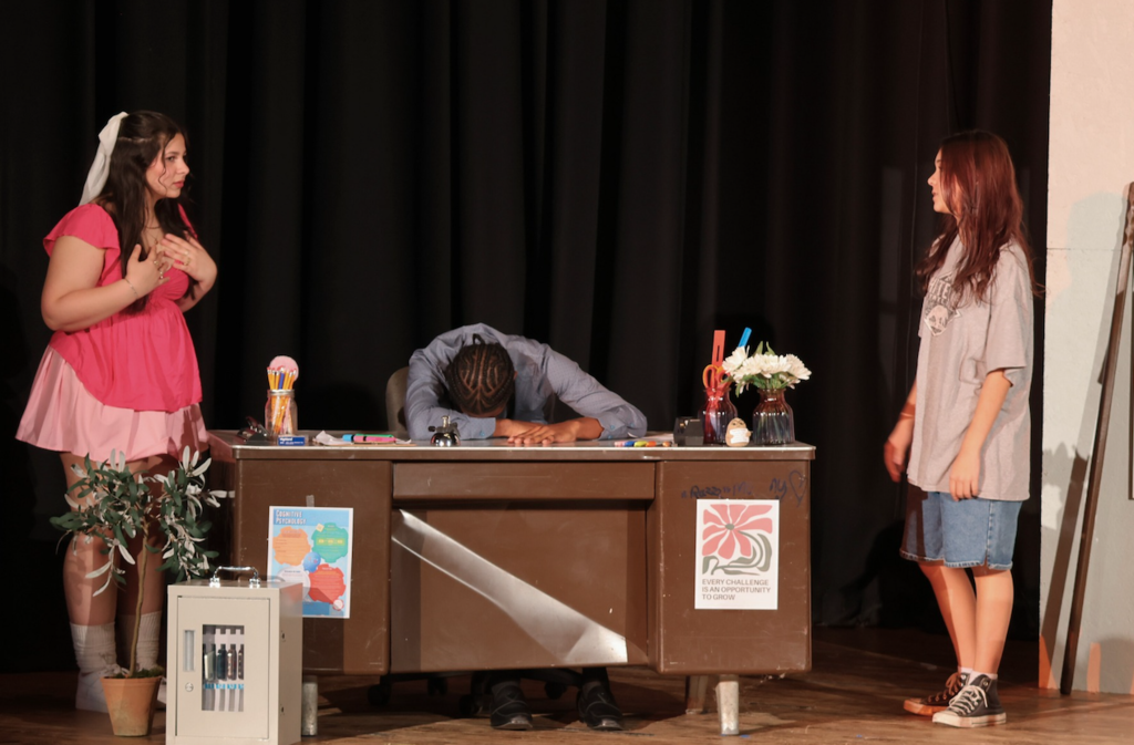 Scene from Um, I Think the Psych Teacher is Dead