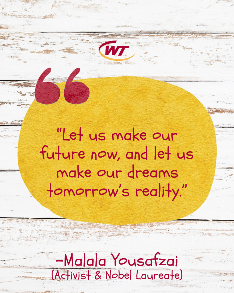 Motivational Quote - Malala