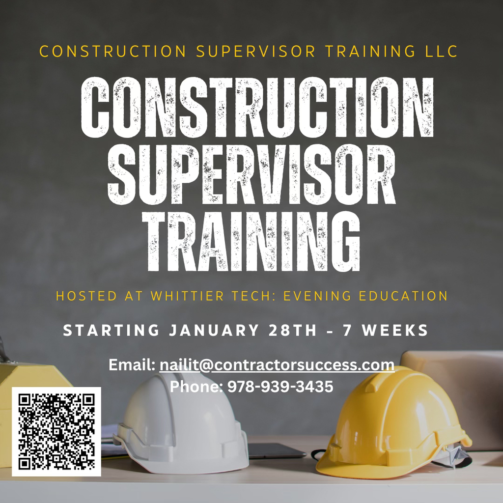 Construction Supervisor Training