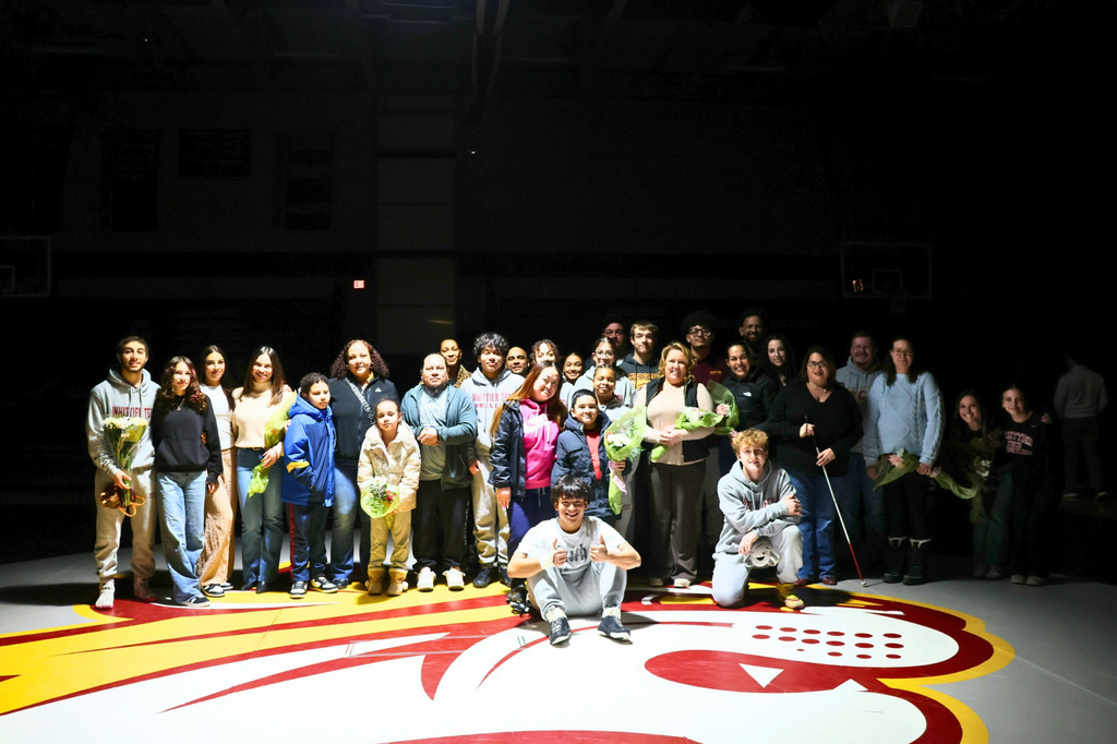 Wrestling Senior night