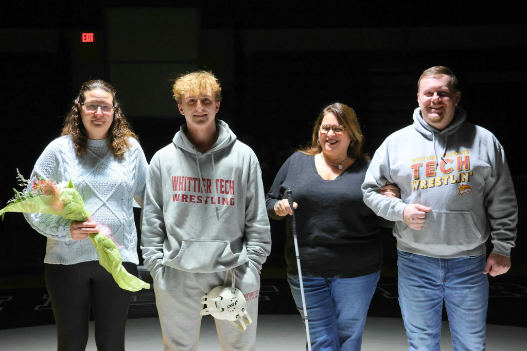 Wrestling Senior night