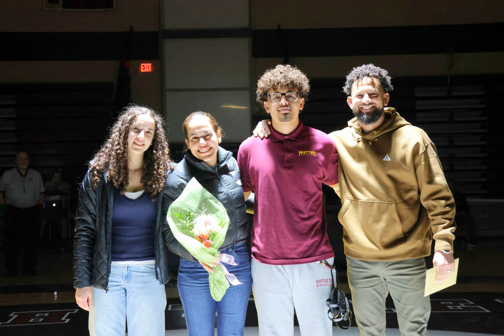 Wrestling Senior night