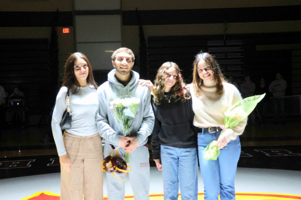 Wrestling Senior night