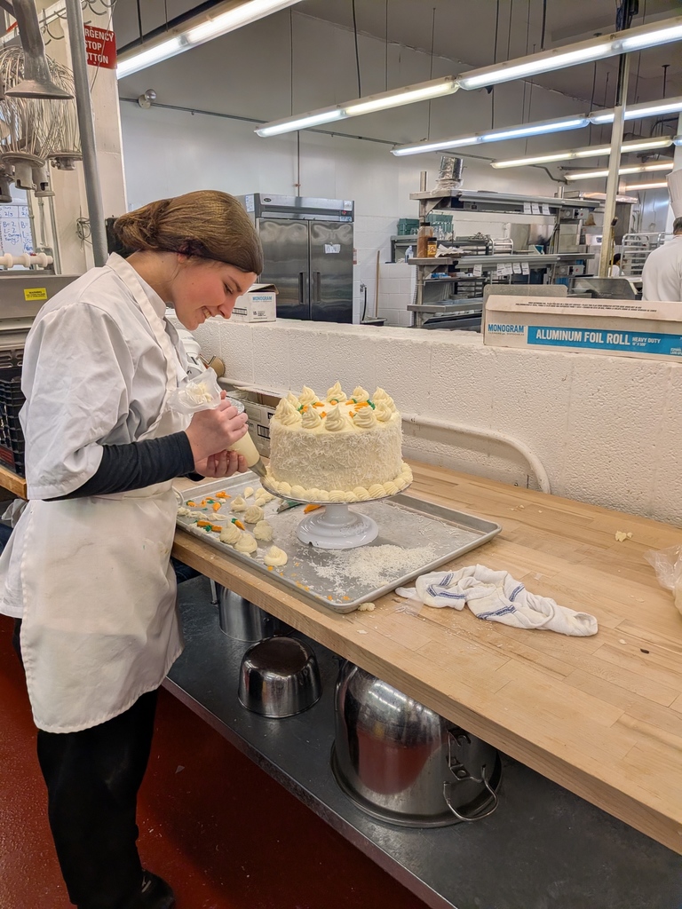 Culinary Student in Bakery