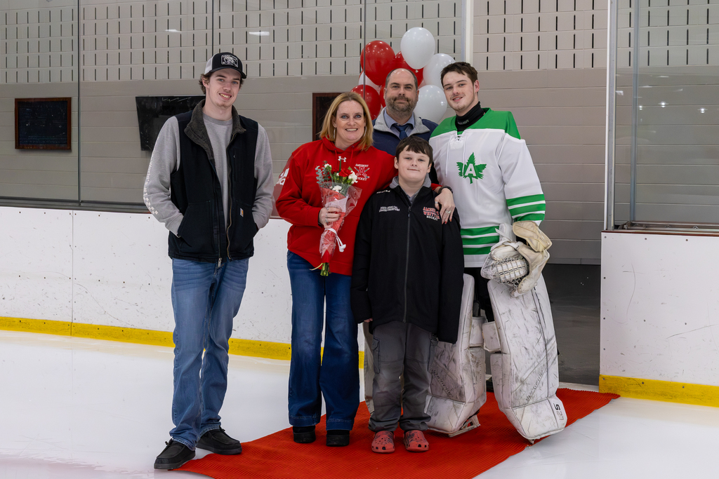 Amesbury/WT Senior Night Hockey