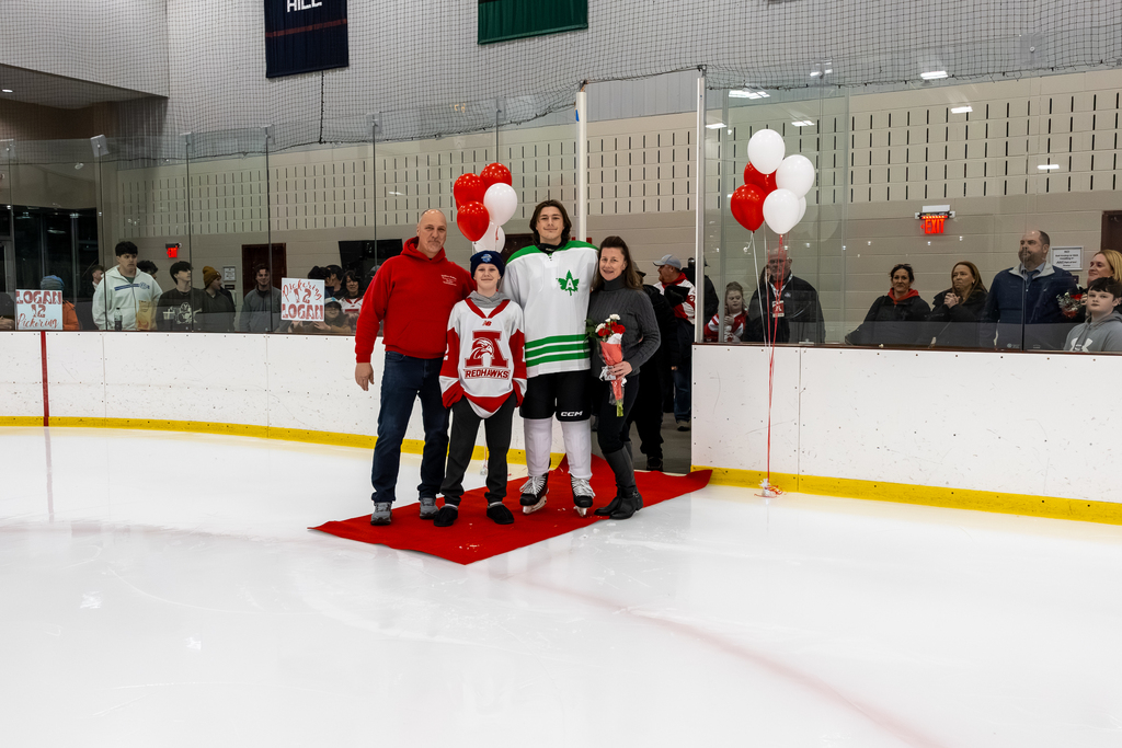 Amesbury/WT Senior Night Hockey
