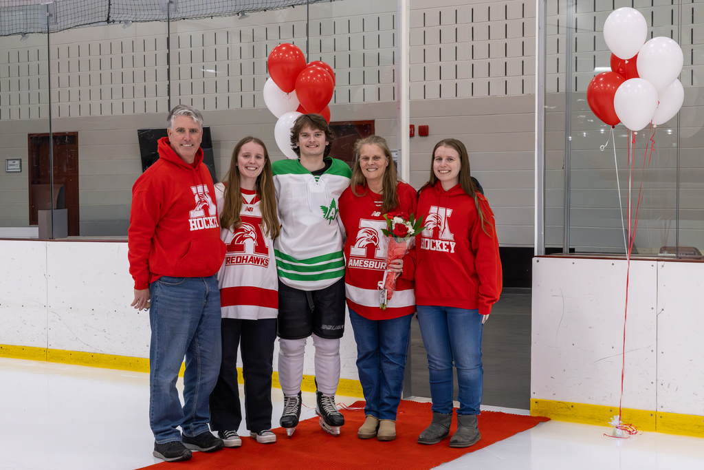 Amesbury/WT Senior Night Hockey