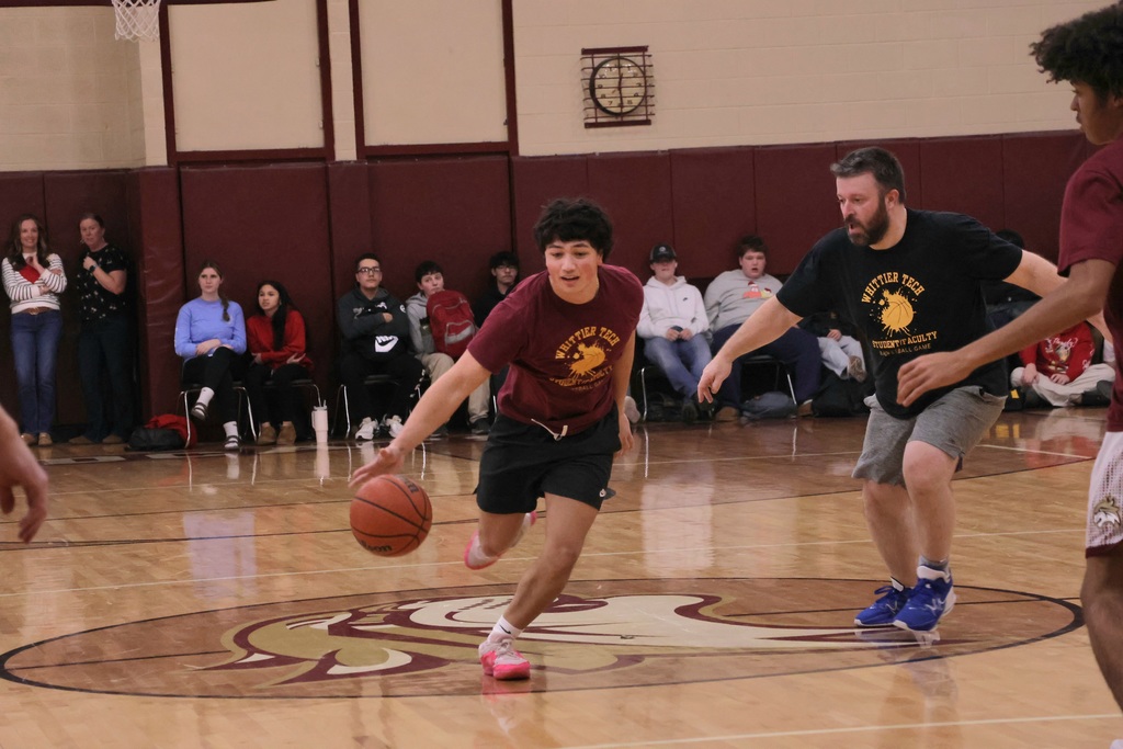 Staff vs. Students Bball