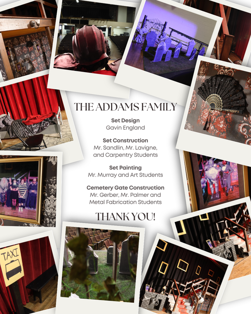 Addams Family Set Design