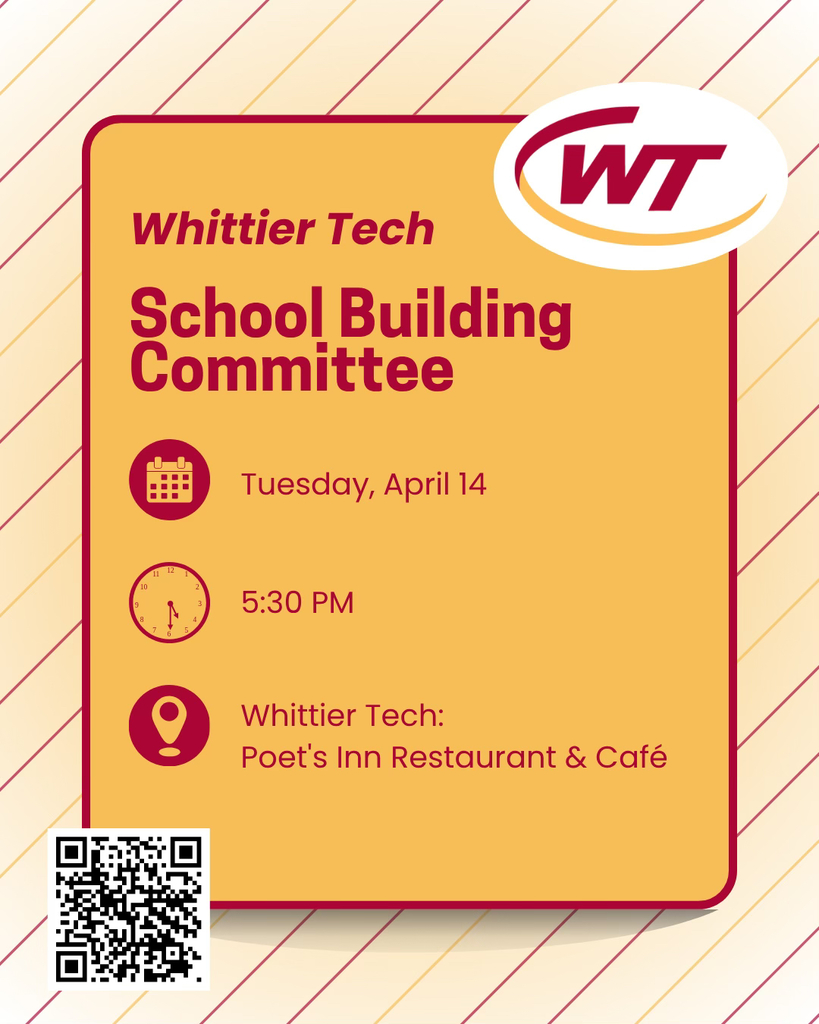 School Building Committee is scheduled for Tuesday, April 14 at 5:30pm