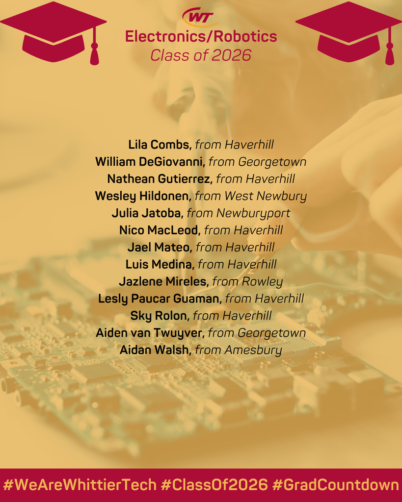 Electronics/Robotics Seniors