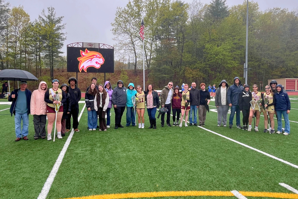 Girls lacrosse Senior Night