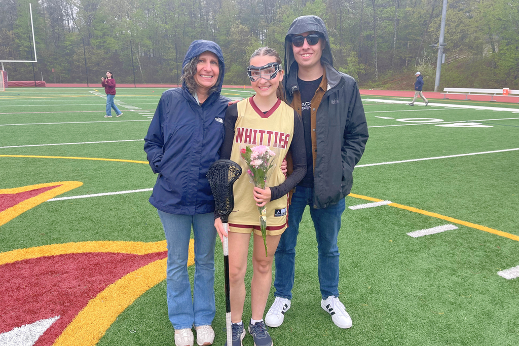 Girls lacrosse Senior Night