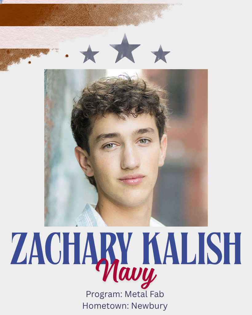 Zachary Kalish is joining the Navy