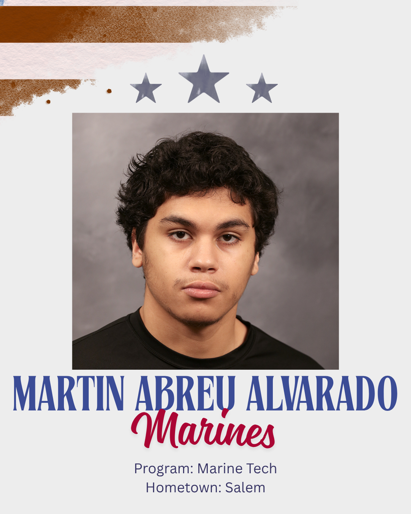 Martin Abreu Alvarado is joining the Marines