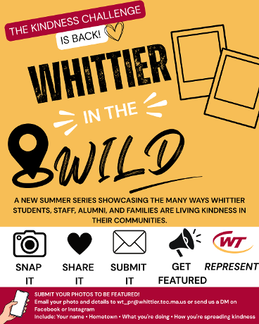 Whittier in the Wild - Kindness Challenge