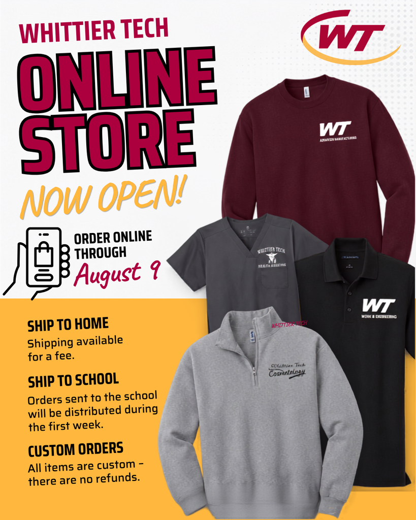 online store is now open.