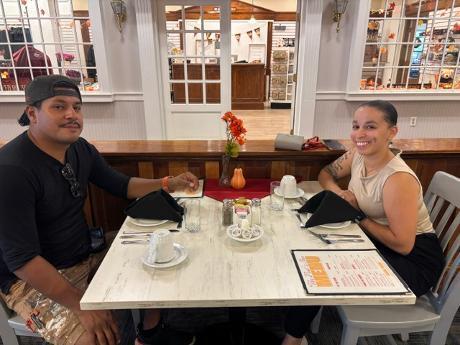 The Poet’s Inn welcomed its first guests of the year! 🍽️ Michael and Lisa Chavez stopped by for a meal, making them the first guests of the 2026–2027 school year! The Chavez family has a special connection to Whittier Tech, with three students currently attending: senior Carlos, junior Grisciela, and freshman Jovita. Thank you to Michael and Lisa for kicking off another great year at The Poet’s Inn and for supporting Whittier Tech students as they gain valuable, real-world experience! And a reminder: The Poet’s Inn is now open to the public! Guests are invited to enjoy a meal while supporting Whittier Tech’s Hospitality students.