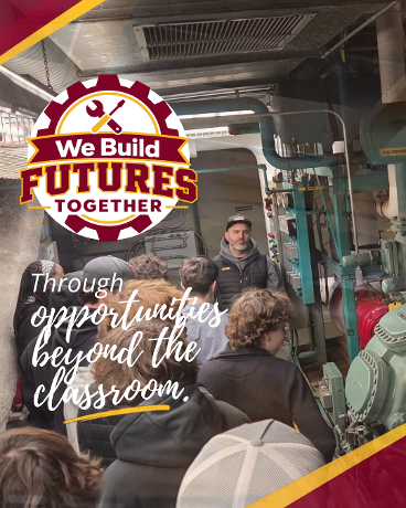 We Build Futures Together: through opportunities beyond the classroom