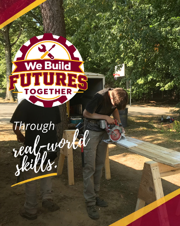 We Build Futures Together: through real-world skills