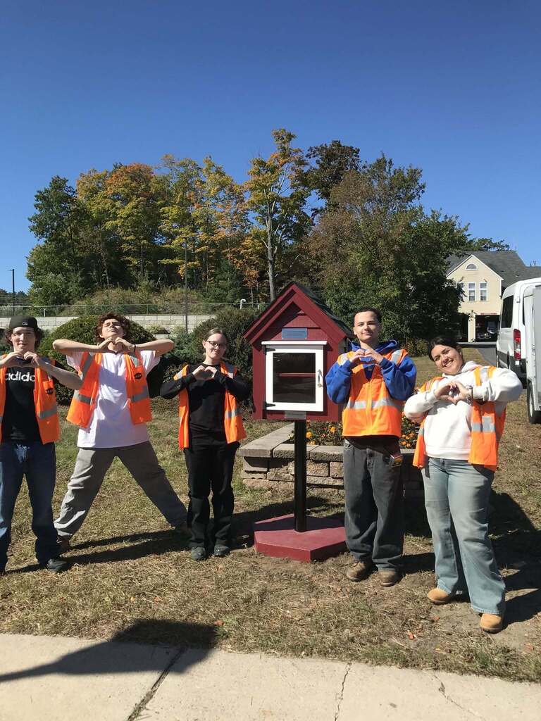 The first Little Free Library has found its home! 📚 Whittier Tech students recently delivered the first student-designed and built Little Free Library to Georgetown, where it now stands outside the town’s police and fire station. The library is part of a larger student-led project bringing 11 unique Little Free Libraries to communities throughout the Whittier Tech district. Students across several programs have contributed to the project, from designing and building the libraries to creating custom details and collecting donated books to fill them. Each library is inspired by the history and character of the community it will call home, giving students the opportunity to put their technical skills to work while making a lasting impact beyond the classroom. Georgetown is the first stop, with more communities to come! ❤️ #WeAreWhittierTech #CareerAndTechnicalEducation #WorkforceOfTomorrow