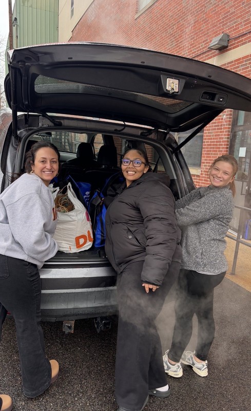 Students & Staff volunteering