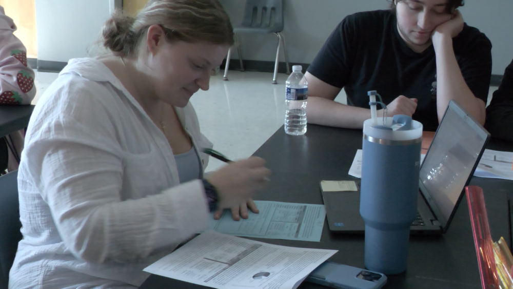 Image of WCPS Student of the Week. James M. Bennett 11th Grader Ella Fenoglietto