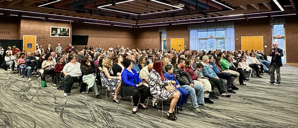 Photo from the 2025 Young Authors Award Ceremony