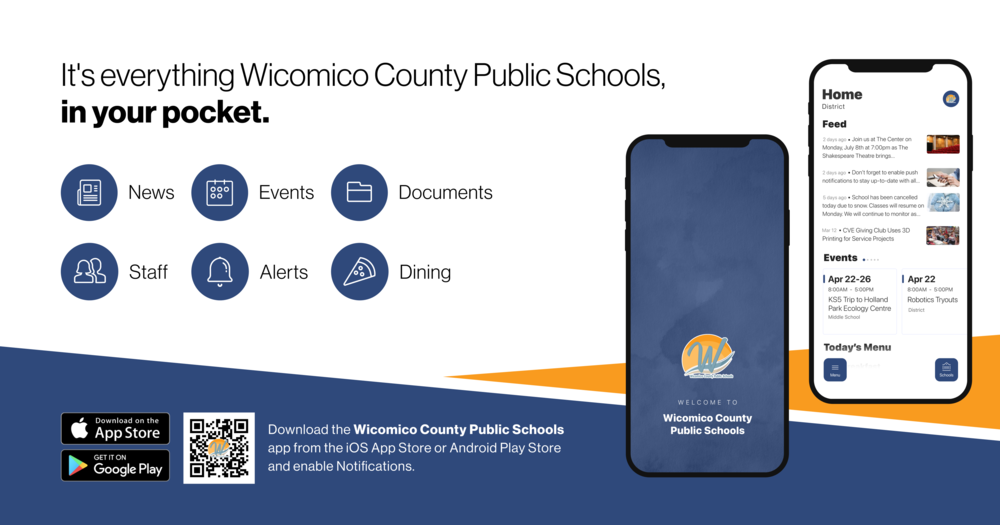 New App and Website for Wicomico Public Schools