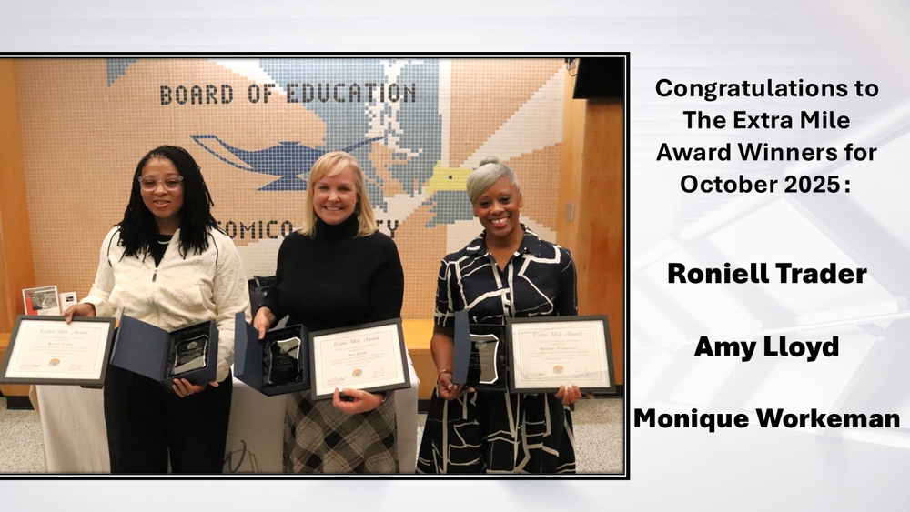 Image of October's Extra Mile Award Recipient
