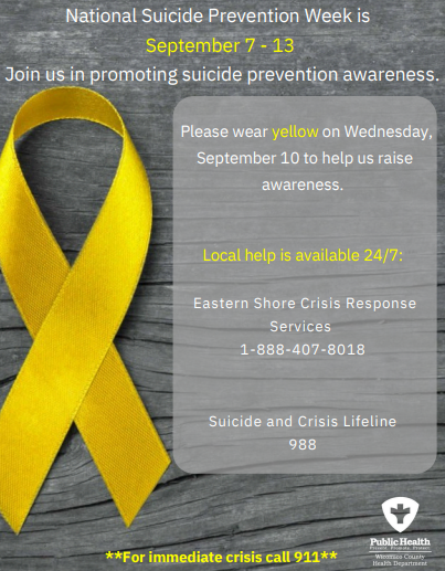 Suicide Prevention Week