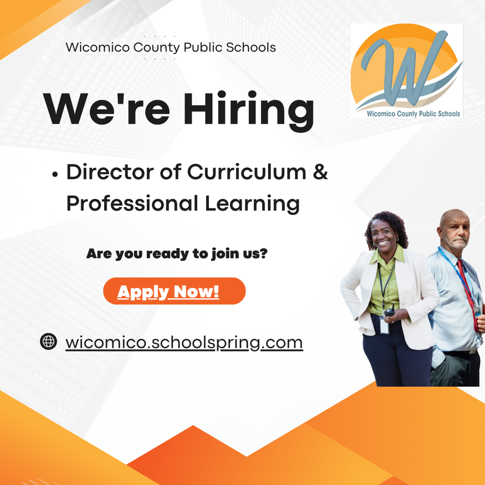 Image of flyer advertising for the position of Director of Curriculum & Professional Learning