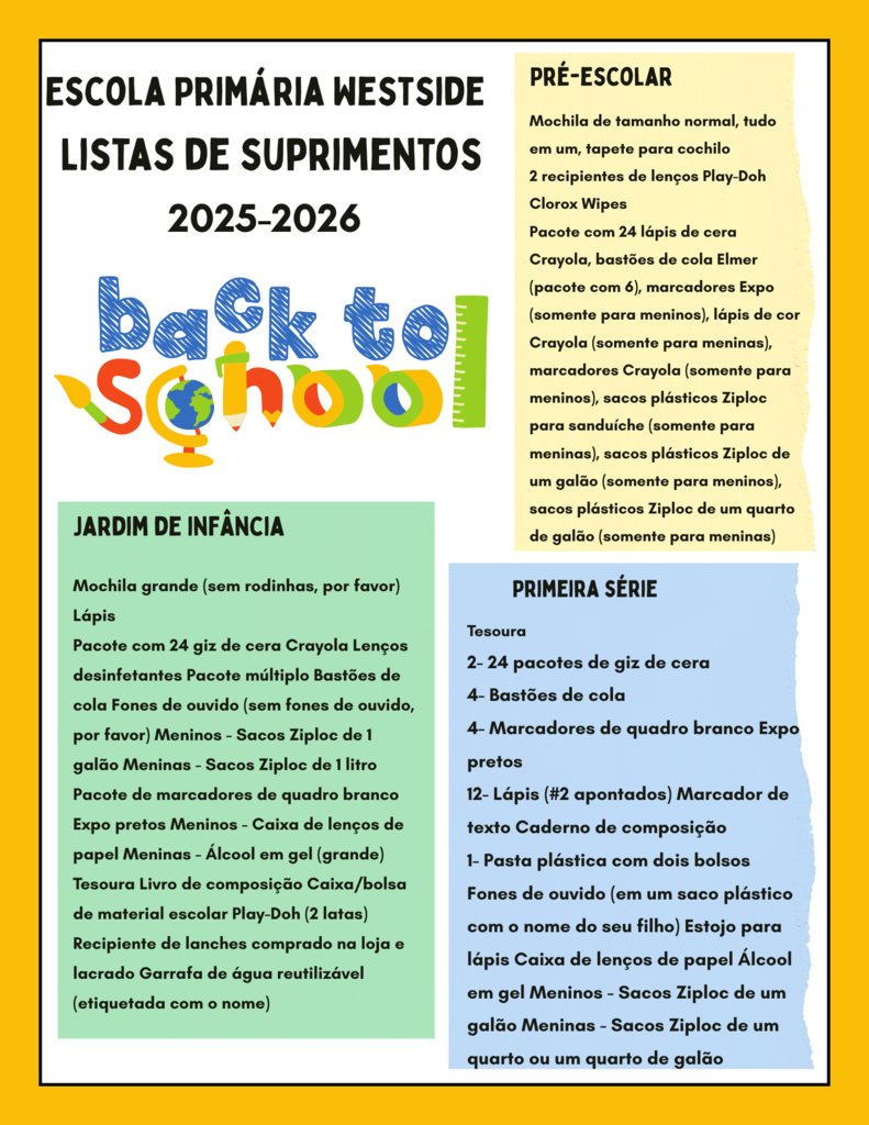 School Supply Lists