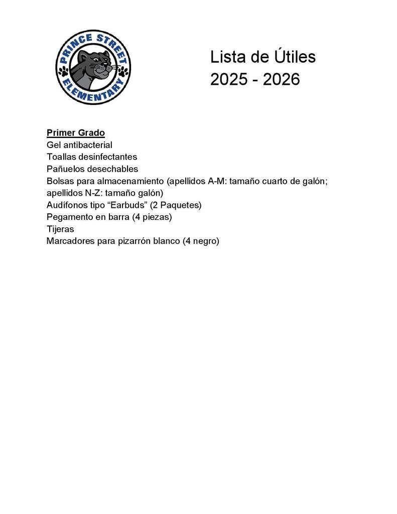 PRIMER GRADO