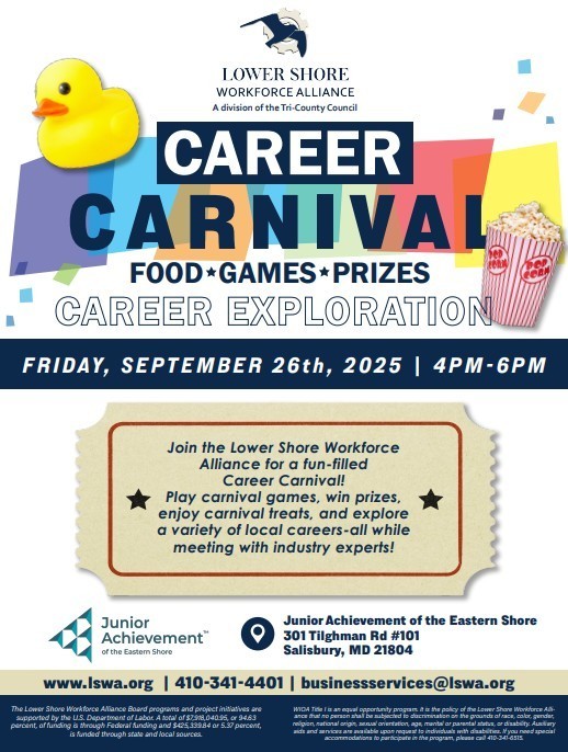 career carnival flyer