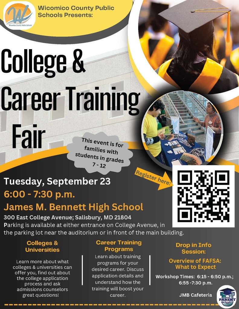 September 23 College & Career Training Fair