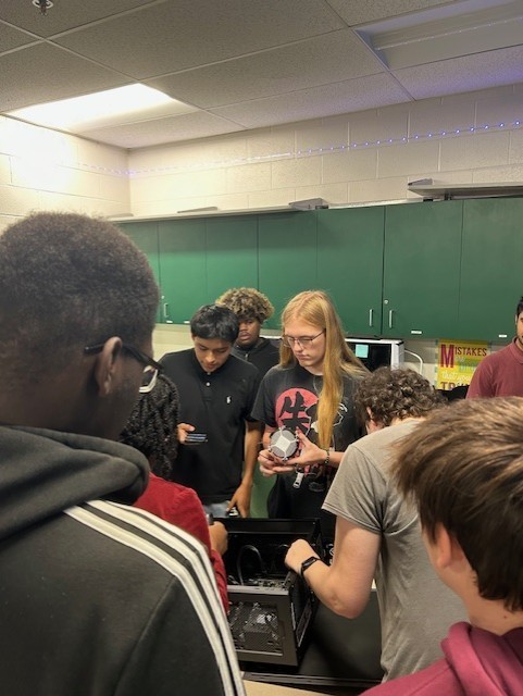 Cisco Level 2 students teaching Level 1