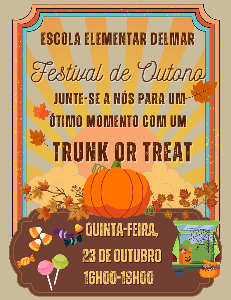 Fall Festival & Trunk or Treat 10/23 4pm-6pm