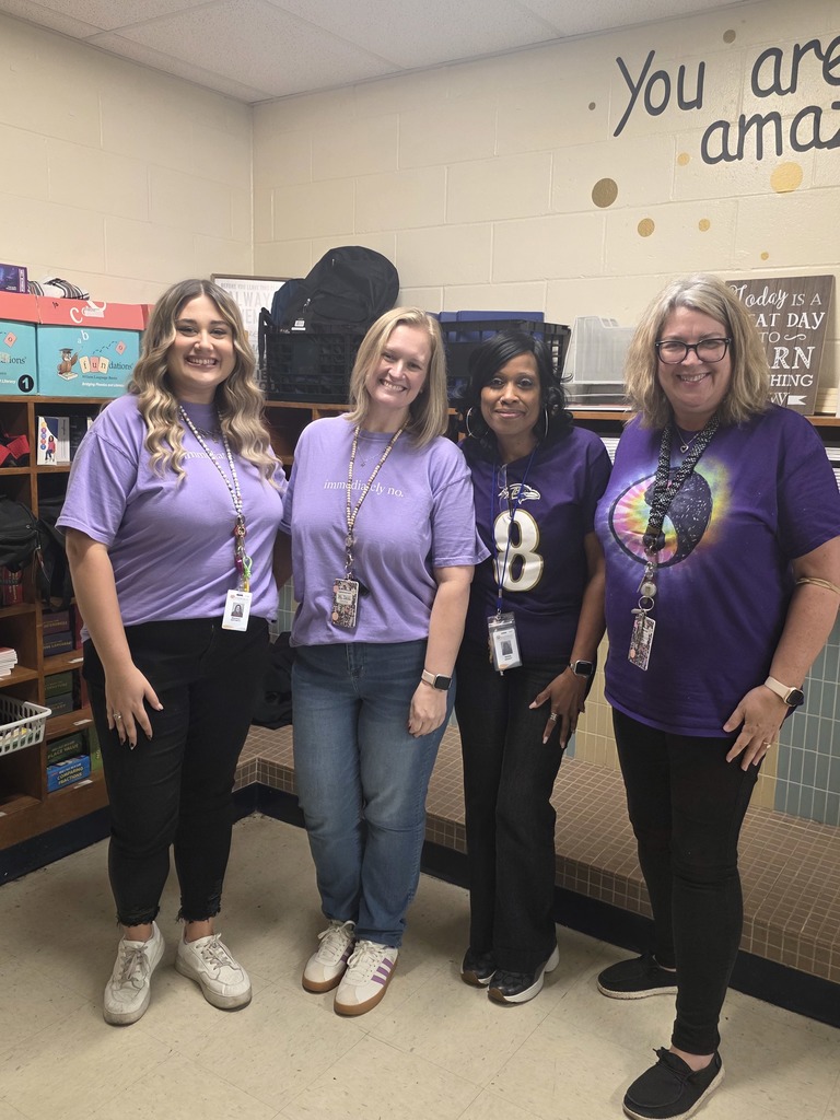 3rd Grade Team in Purple