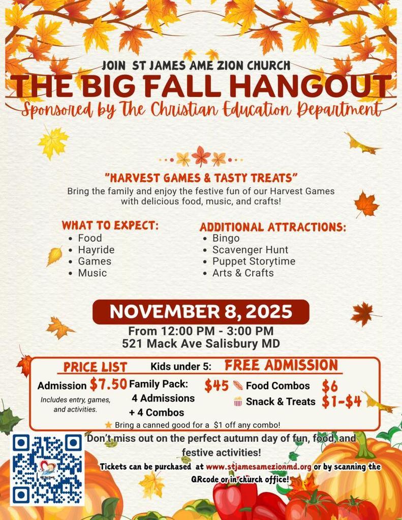 The Big Fall Hangout Nov 8