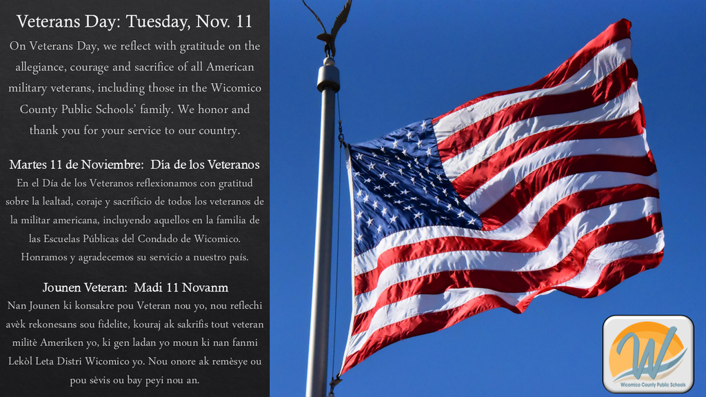 Veterans Day tribute for November 11th