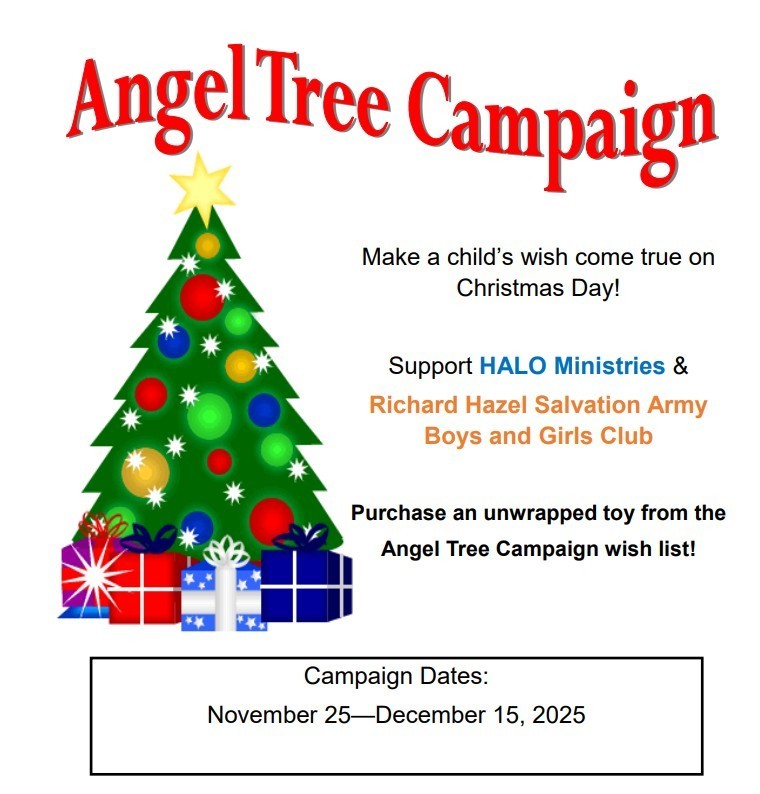 Angel Tree Campaign poster