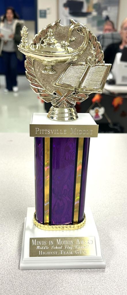 football intramurals trophy -- Mind in Motion