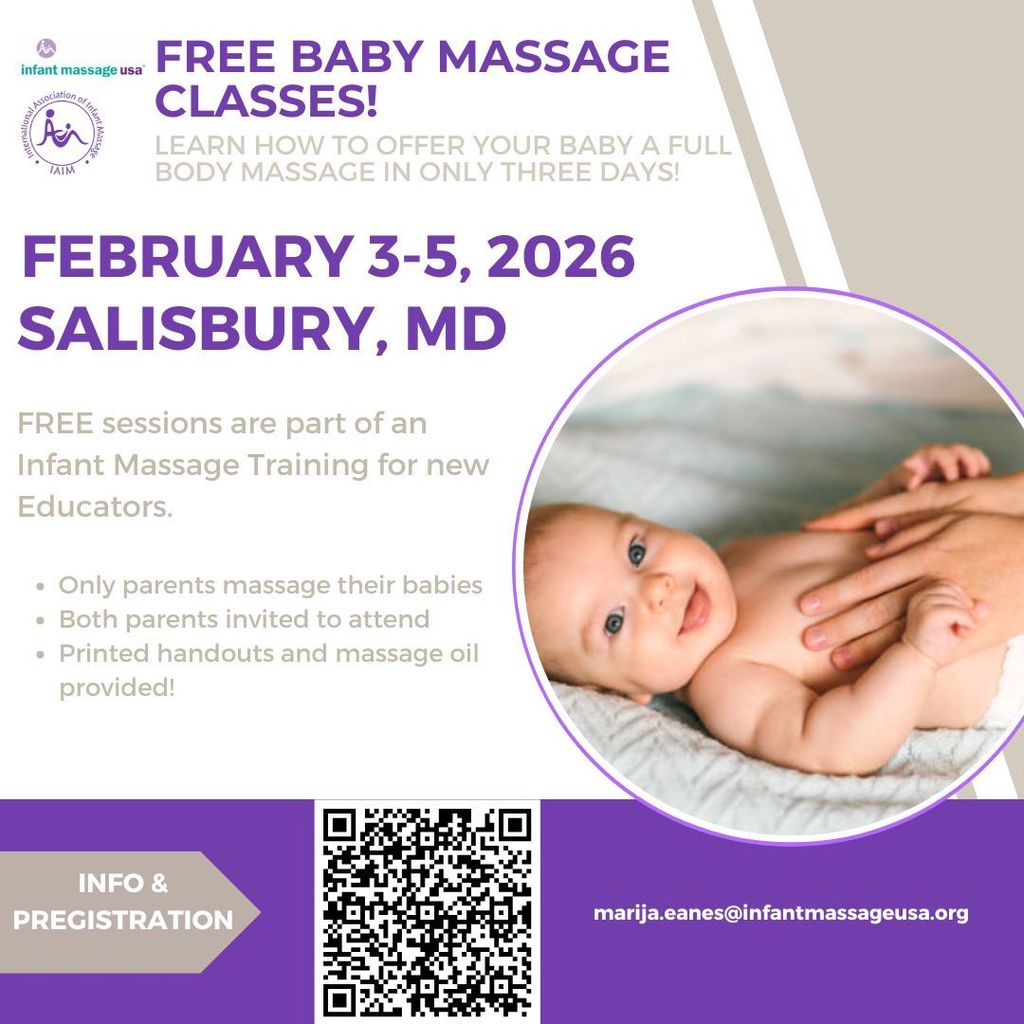 Infant Massage Flyer