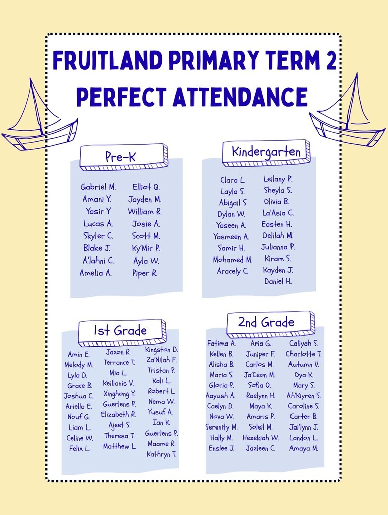 Perfect Attendance
